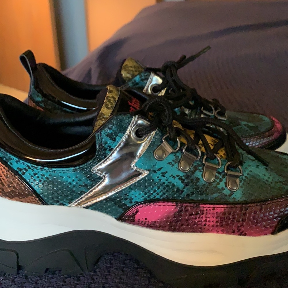 NEW! Skechers Punkrose Platform Shoes sz 8